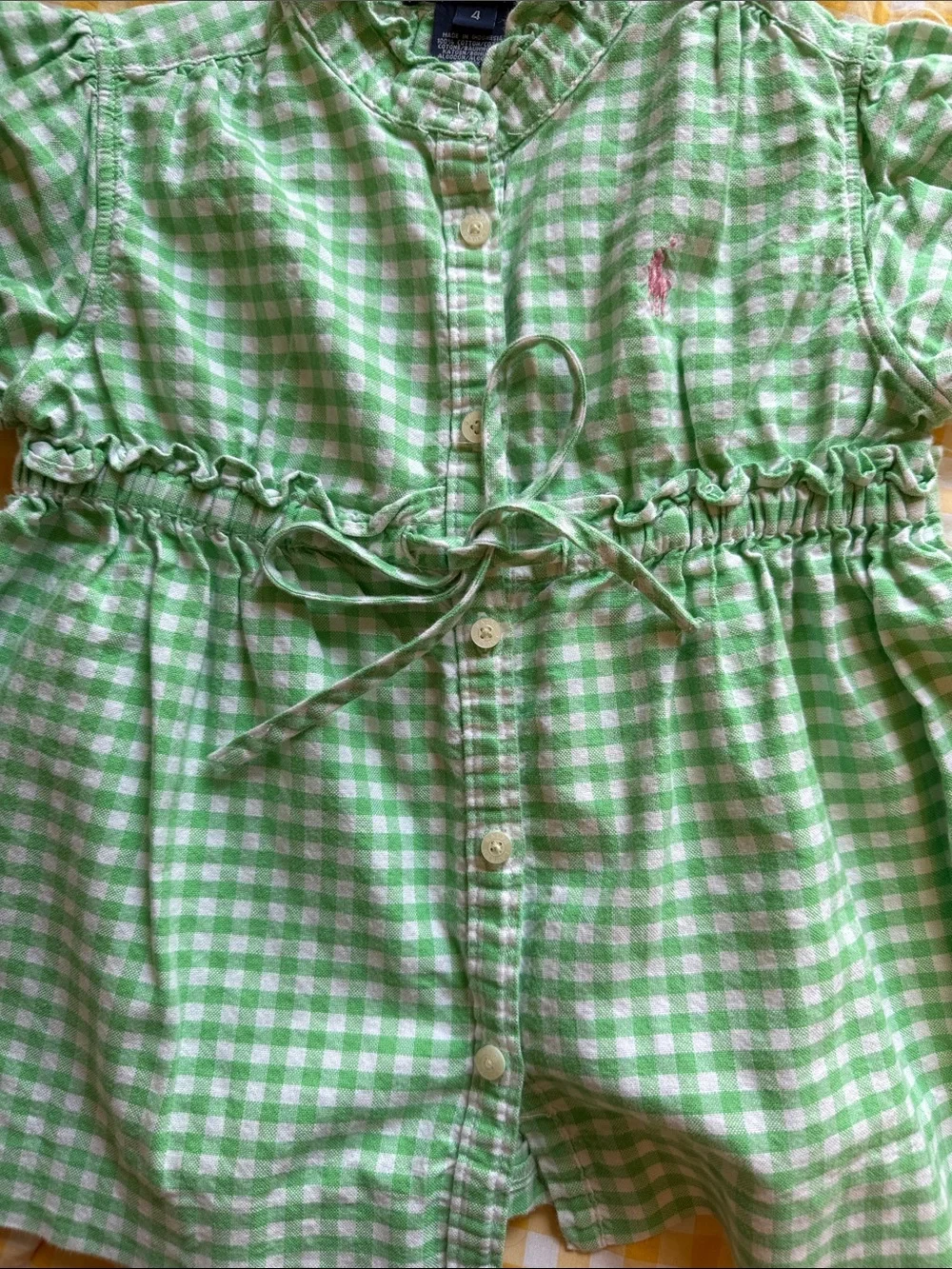 Ralph Lauren lightweight gingham
